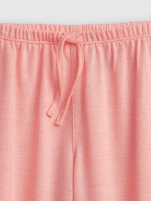 2 of 8 showing, with the color neon coral volt of product Kids Recycled Pull-On PJ Joggers