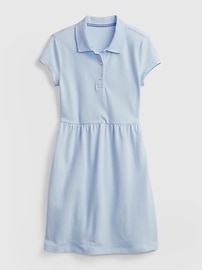 View large product image 1 of 1. Kids Uniform Polo Dress