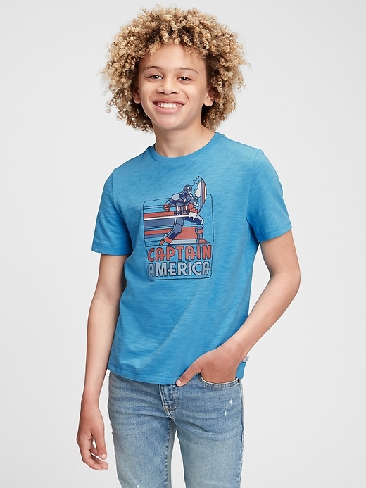 Image number 6 showing, GapKids &#124 Marvel Interactive Graphic T-Shirt