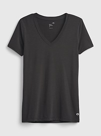 View large product image 7 of 7. GapFit Breathe V-Neck T-Shirt