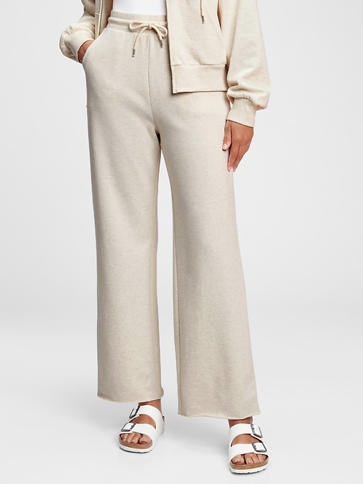 1 of 8 showing, with the color oatmeal beige of product Vintage Soft High Rise Straight Leg Pants