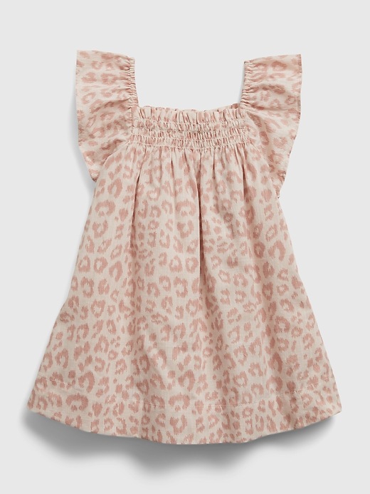 Image number 2 showing, Baby Leopard Print Dress with Headband