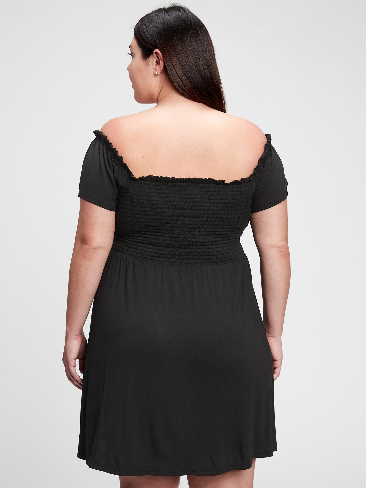 Clothing, Shoes & Accessories Gap Women's Black Smocked Sleeveless