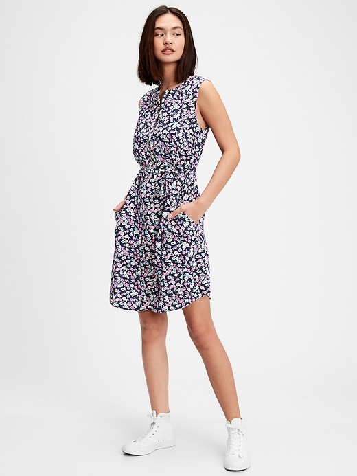 Gap Sleeveless Shirtdress