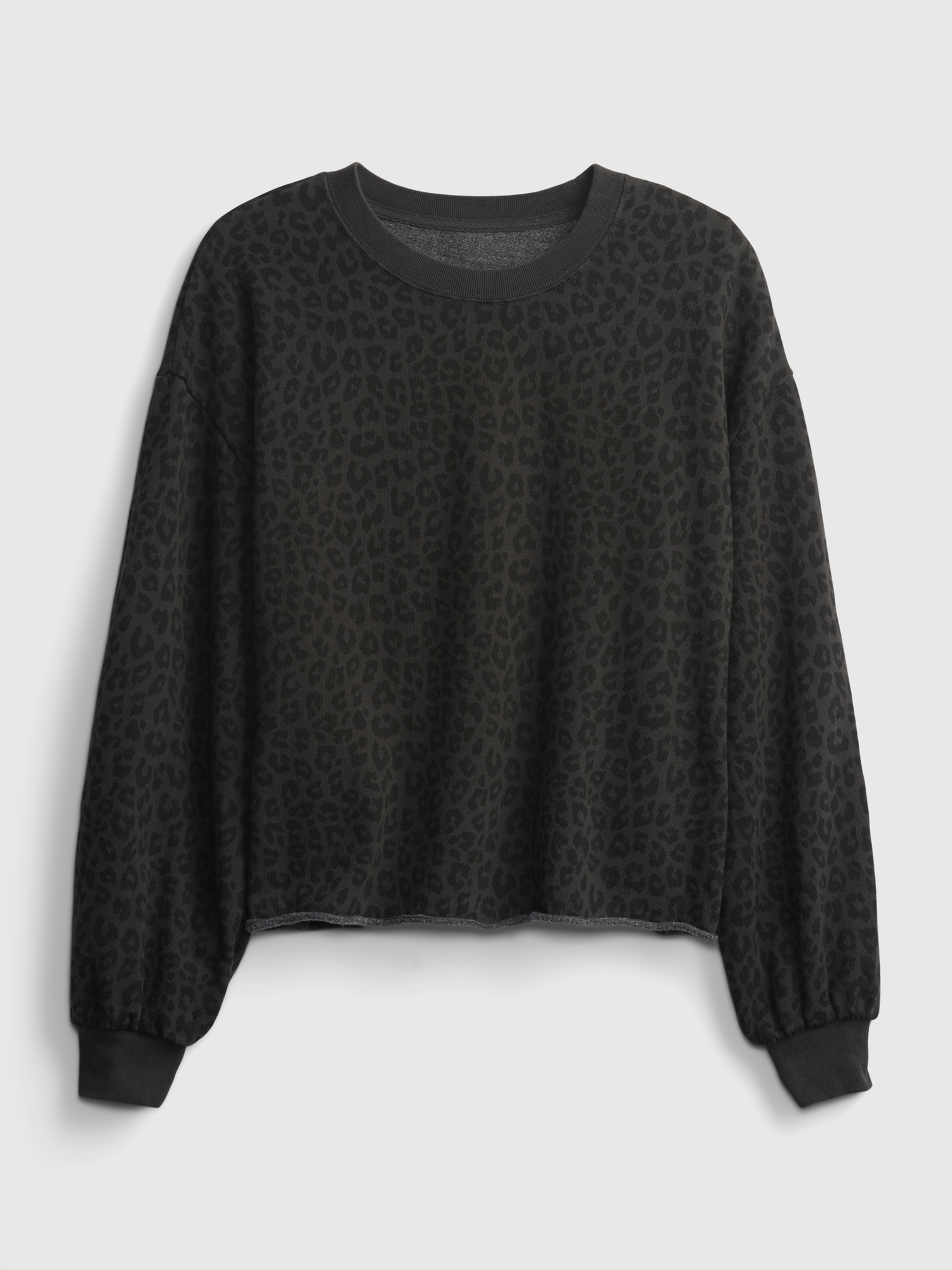 Vintage Soft Raw Edge Crewneck Sweatshirt | Gap