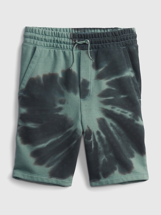 Image number 2 showing, Teen Tie-Dye Fleece Pull-On Shorts