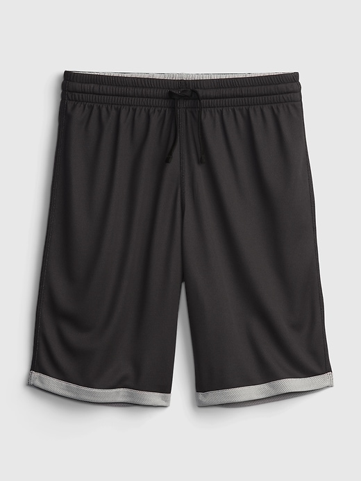 Image number 3 showing, Teen 100% Recycled Polyester Reversible Mesh Pull-On Shorts