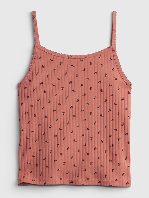 2 of 8 showing, with the color orange of product Teen Spaghetti Strap Top