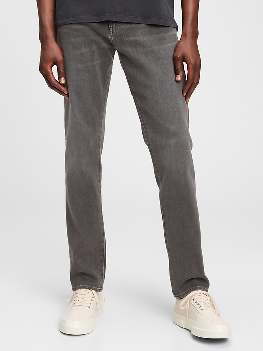 Image number 1 showing, SoftFlex Slim Jeans with Washwell