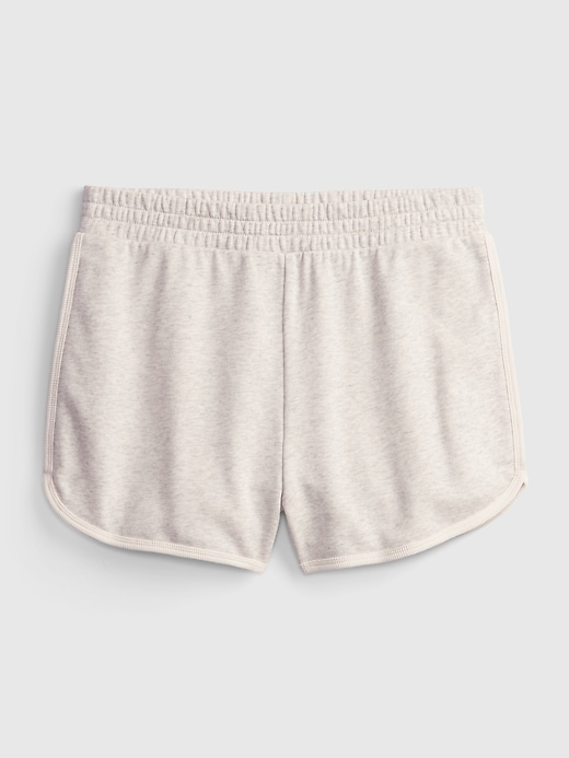 2 of 8 showing, with the color heather grey of product Teen High-Rise Dolphin Shorts