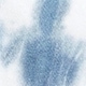 blue shibori print