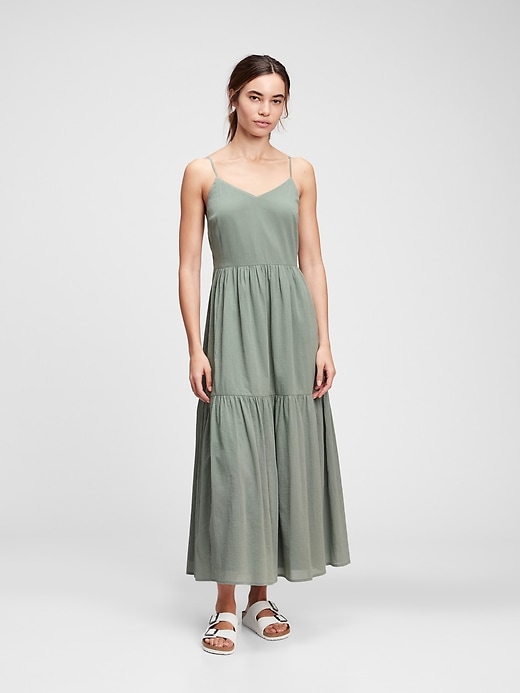 Image number 1 showing, Cami V-Neck Maxi Dress