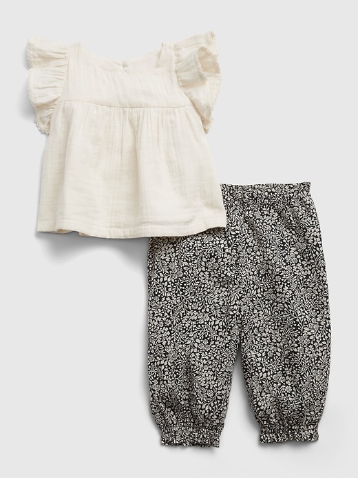1 of 8 showing, with the color black of product Baby Outfit Set