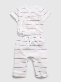 Baby Stripe Outfit Set 