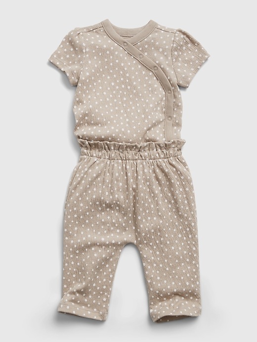 Image number 3 showing, Baby Polk-A-Dot Outfit Set
