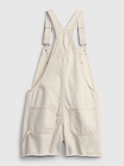 Image number 3 showing, Teen 100% Organic Cotton Denim Shortalls with Washwell&#153