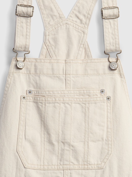 Image number 4 showing, Teen 100% Organic Cotton Denim Shortalls with Washwell&#153