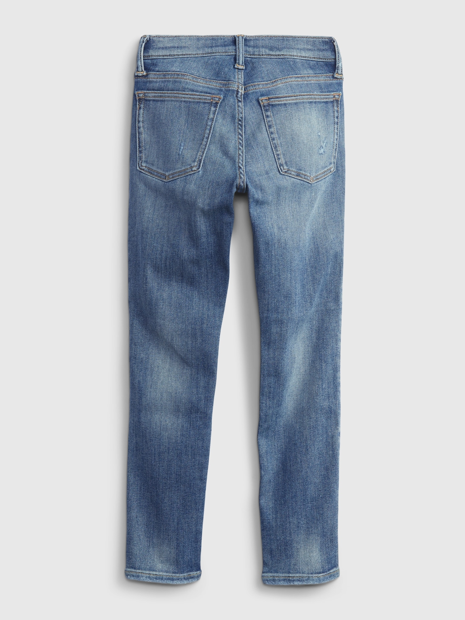 Kids Distressed Skinny Jeans with Washwell | Gap