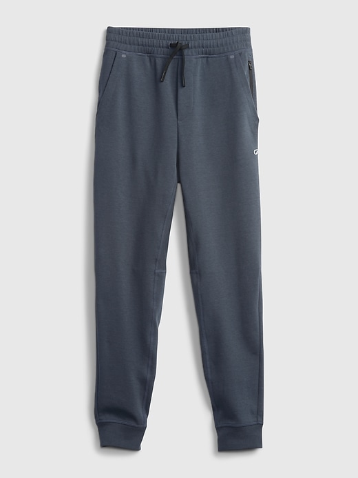 2 of 8 showing, with the color cool lake blue of product Teen Fit Tech Pull-On Pants