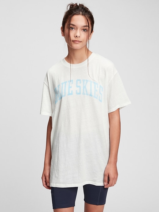 Image number 1 showing, Teen Graphic Oversized T-Shirt