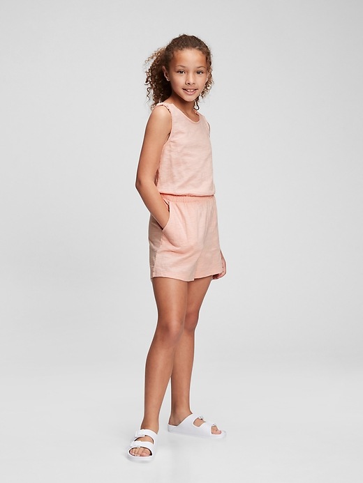 Image number 2 showing, Kids Cross Back Romper