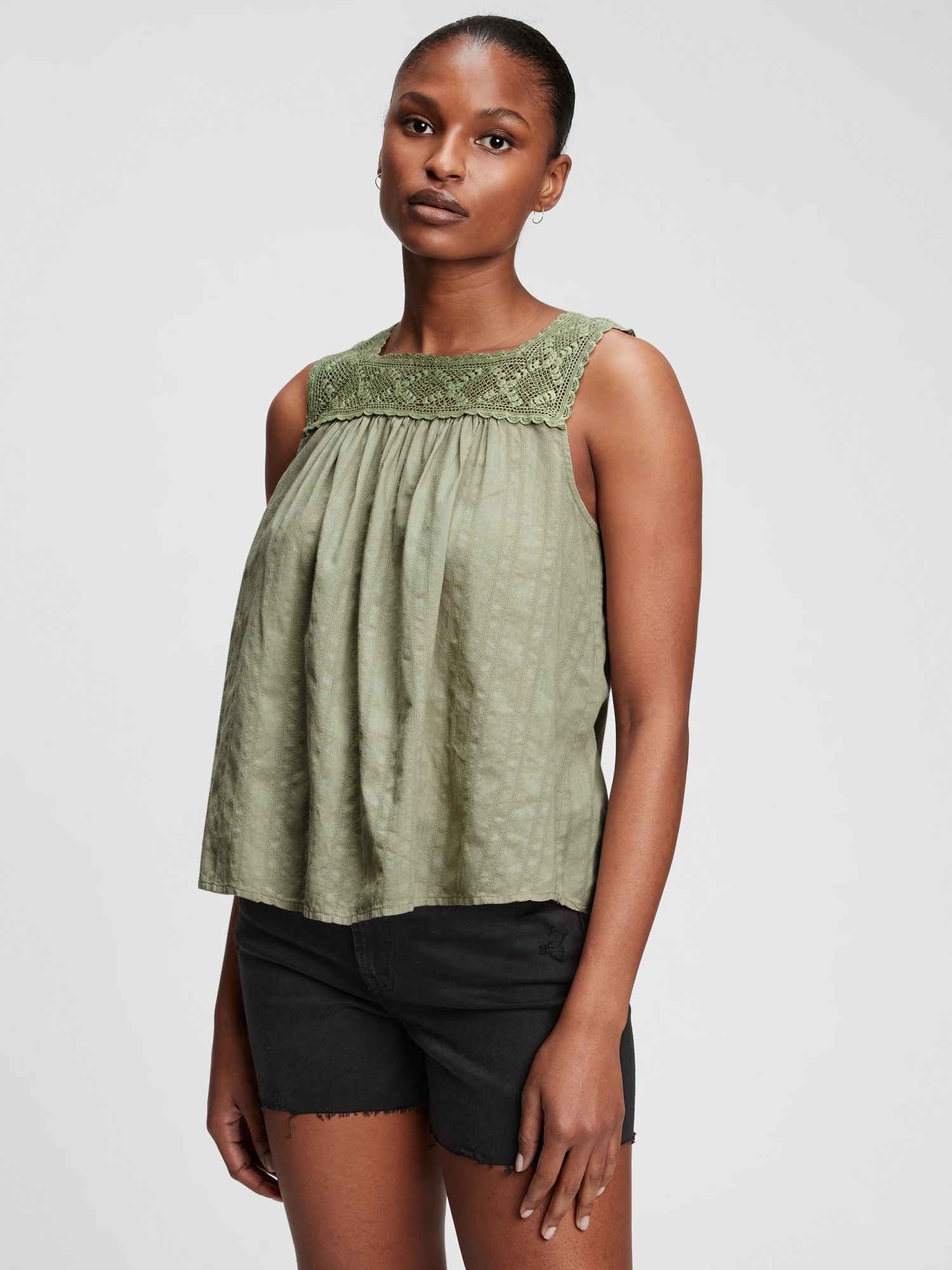 Crochet Tank Top Gap