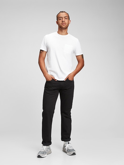 Image number 1 showing, Straight Jeans