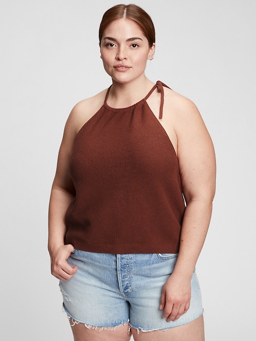 Image number 4 showing, Side-Tie Tank Top