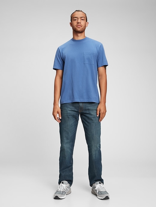 Image number 5 showing, Standard Jeans With Washwell&#153