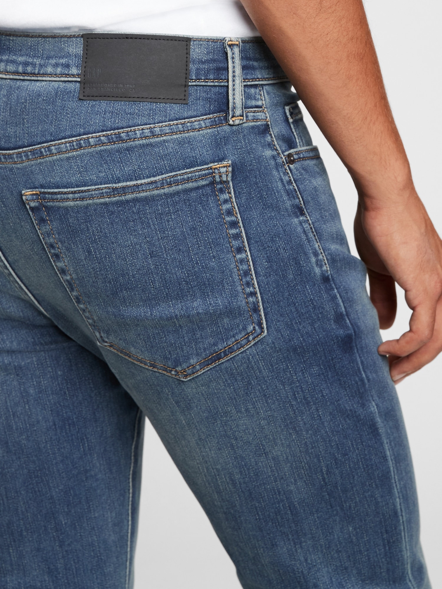 wearlight skinny jeans with gapflex