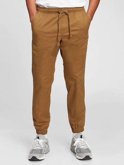 Slim Canvas Joggers with Gapflex | Gap