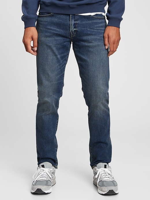Image number 1 showing, Soft Wear Slim Straight Jeans With Washwell&#153