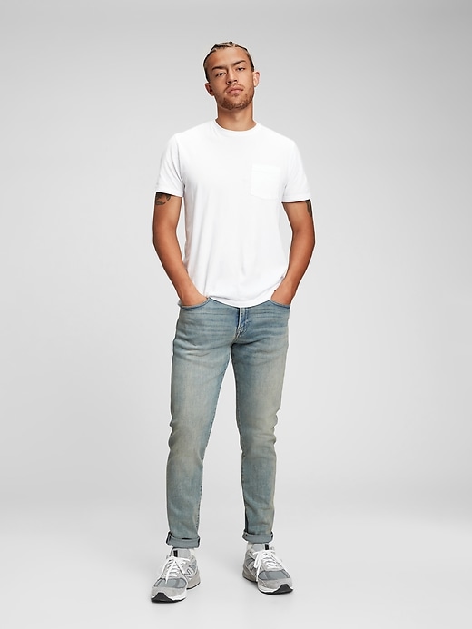 Image number 1 showing, Easy Temp Slim Taper Jeans With Washwell&#153