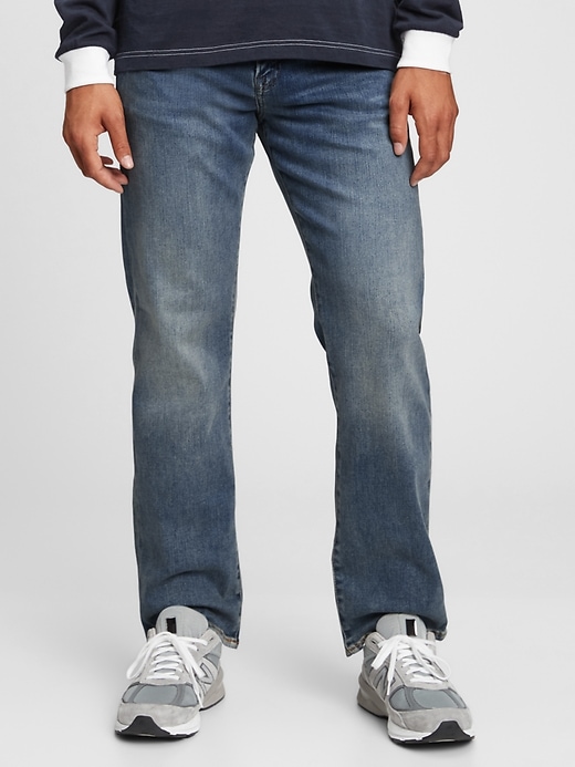 Image number 1 showing, GapFlex Relaxed Jeans With Washwell&#153