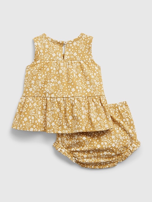 2 of 8 showing, with the color honey i'm home of product Baby Floral Outfit Set