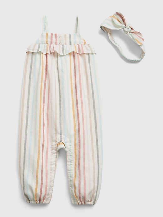 Image number 1 showing, Baby Stripe One-Piece