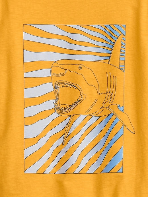 Image number 3 showing, Kids Shark Graphic T-Shirt