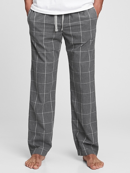 View large product image 1 of 1. Adult Pajama Pants In Poplin