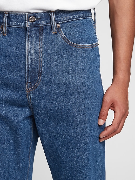 Image number 4 showing, GapFlex Relaxed Taper Jeans with Washwell