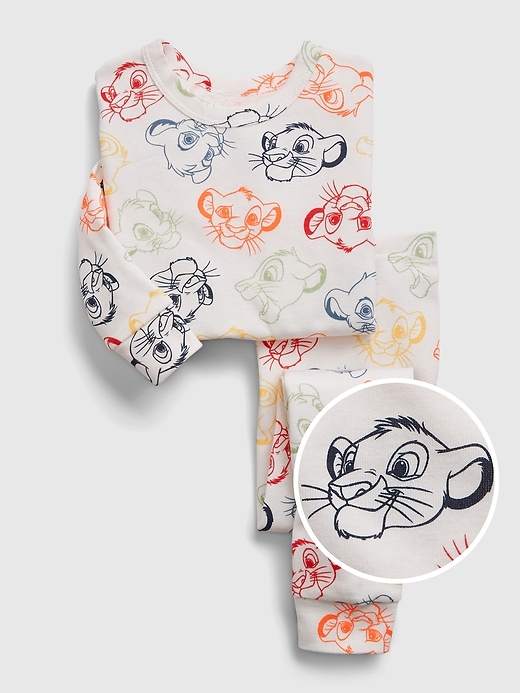 Image number 1 showing, babyGap &#124 Disney The Lion King Simba 100% Organic Cotton PJ Set