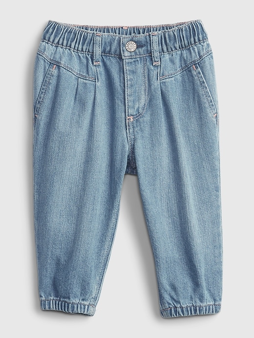 Baby 100% Cotton Bubble Jeans with Washwell™ | Gap