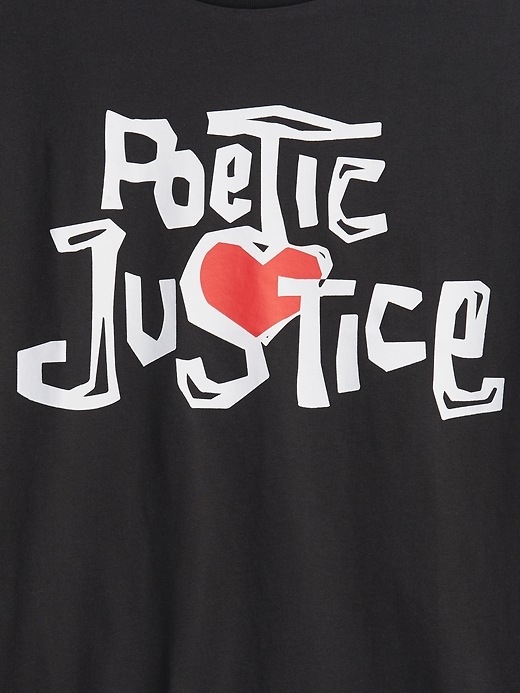 Image number 4 showing, Teen &#124 Poetic Justice Graphic Recycled Graphic T-Shirt