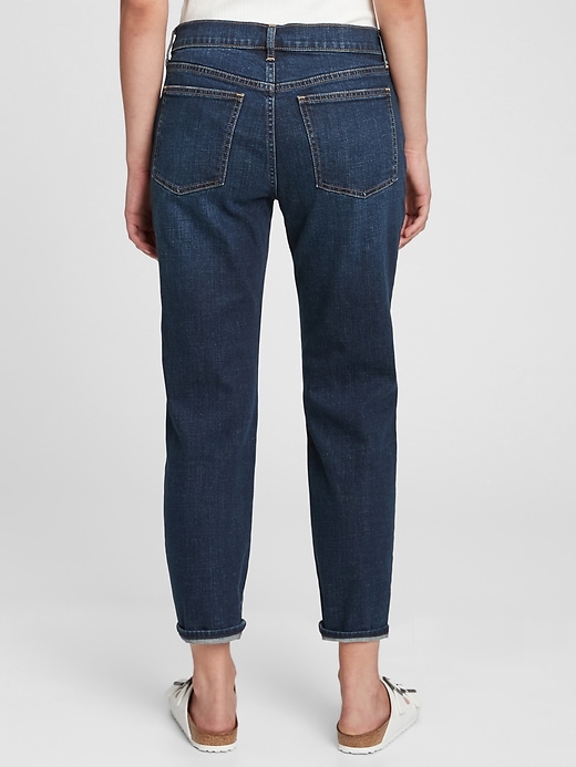 Image number 2 showing, Mid Rise Girlfriend Jeans with Washwell&#153