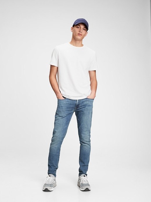 Image number 1 showing, GapFlex Skinny Jeans With Washwell&#153