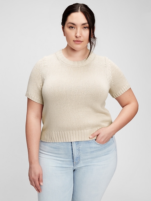 Image number 1 showing, Short Sleeve Sweater