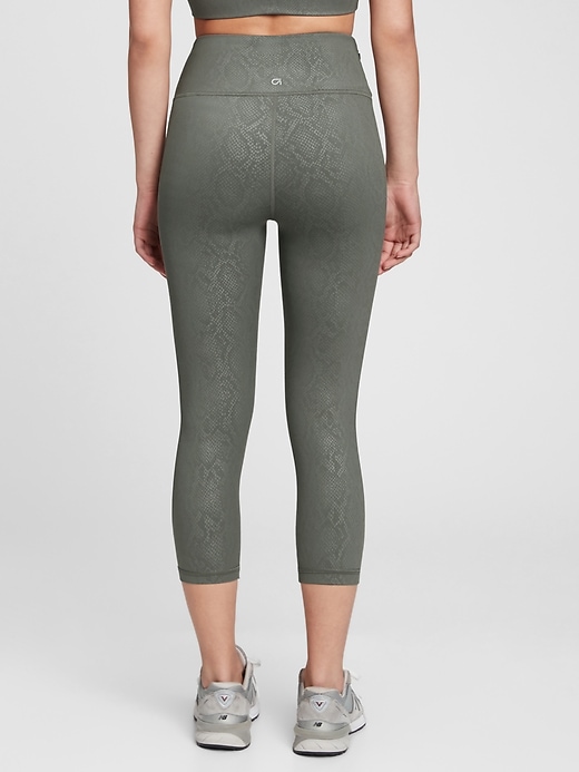 Image number 2 showing, GapFit High Rise Capris in Eclipse