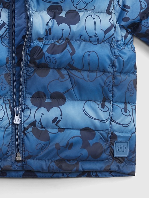 Image number 3 showing, babyGap &#124 Disney Mickey Mouse 100% Recycled Puffer Jacket