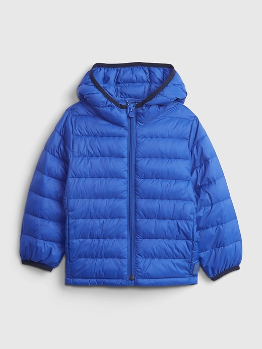 View large product image 1 of 1. Toddler Recycled Nylon Puffer Jacket