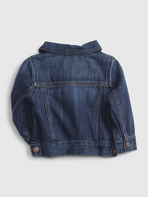 Baby 100% Organic Cotton Denim Jacket