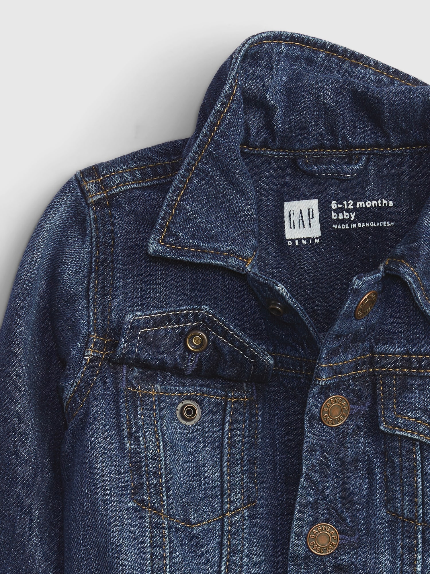 Teen Oversized Denim Jacket with Washwell | Gap